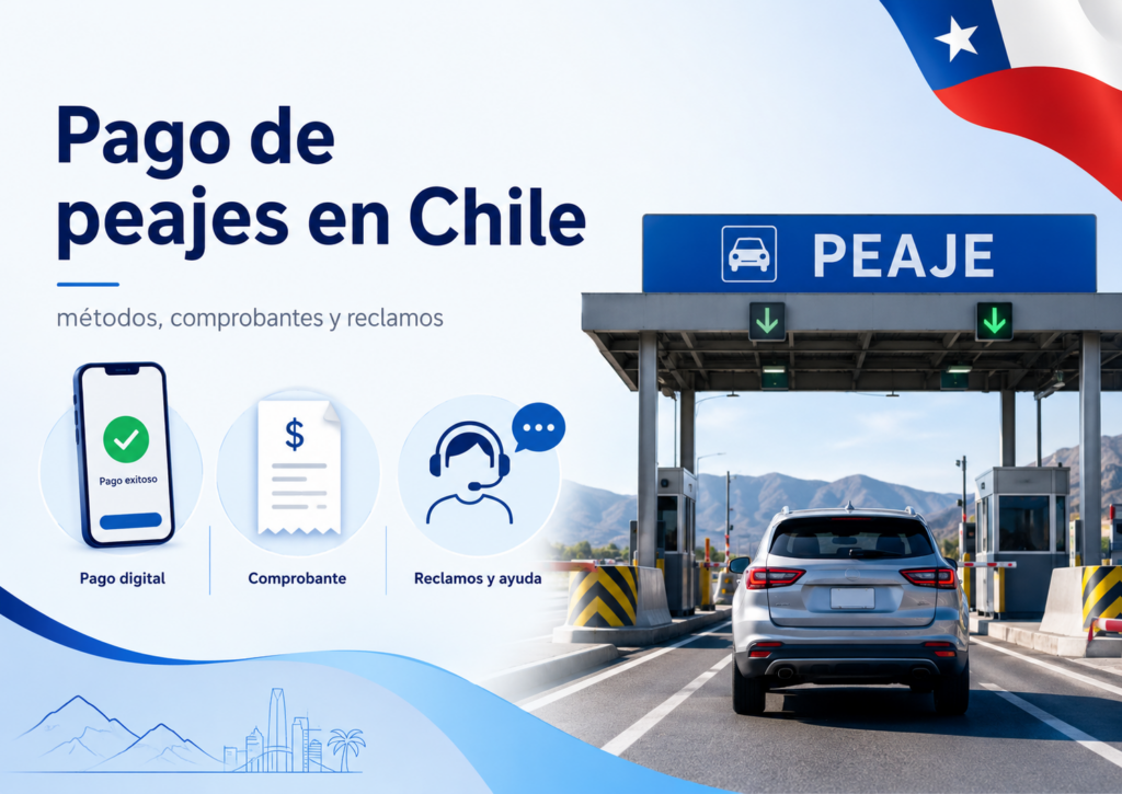 Pago de peajes en Chile